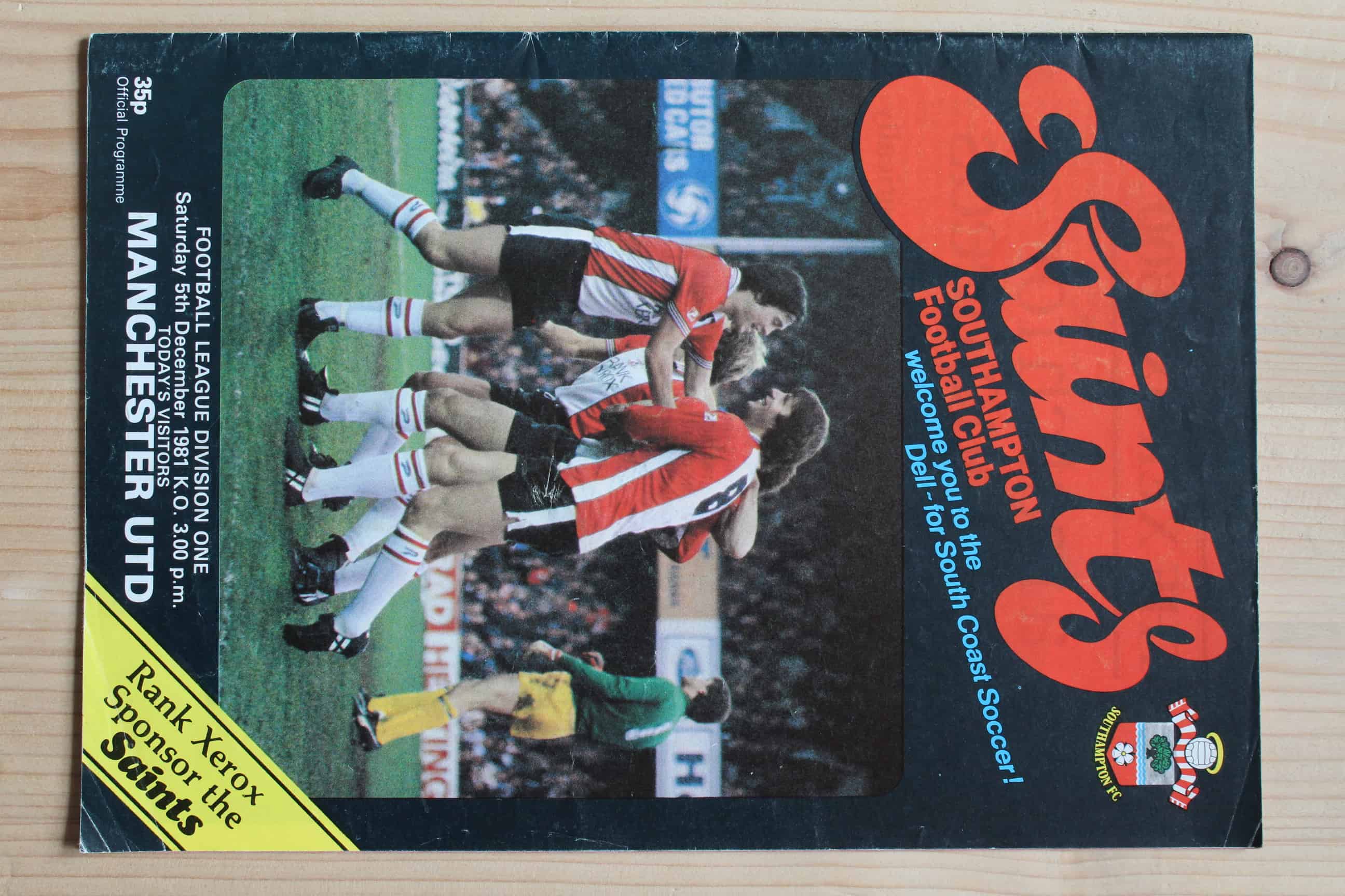 Southampton FC v Manchester United FC